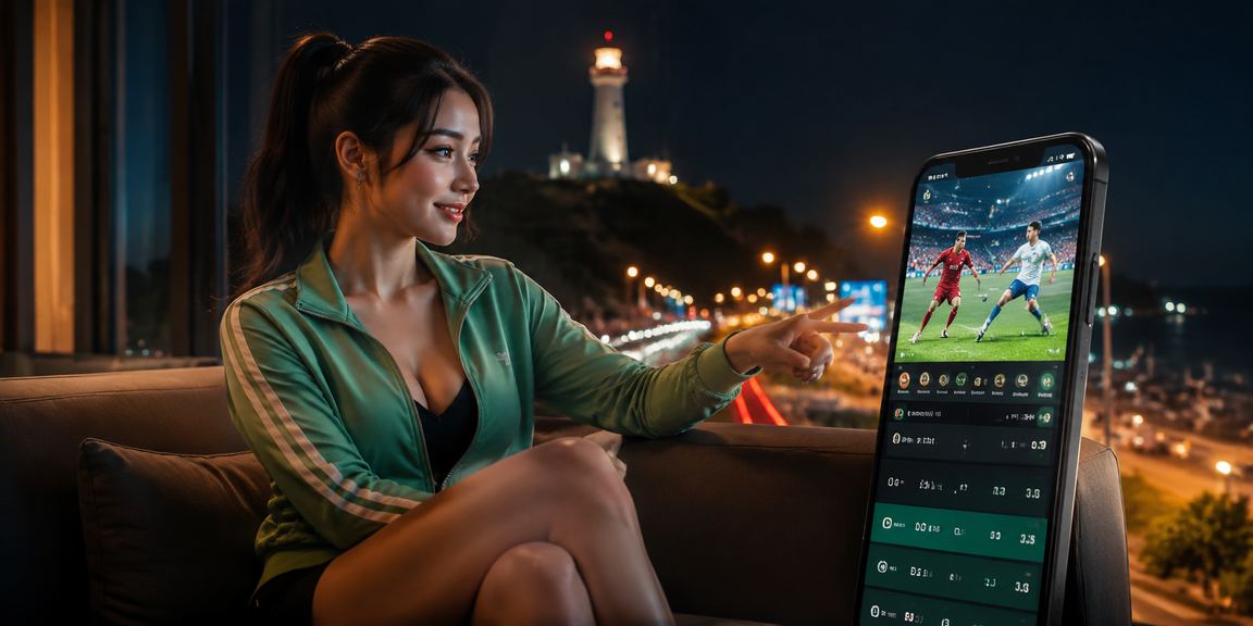 Người dùng tại Vũng Tàu truy cập biet69 trên điện thoại di động bên bờ biển